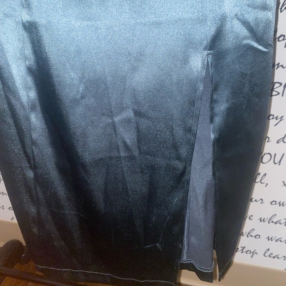 Maeve Square-Neck Satin Stretch Midi Dress - Picture 6 of 15